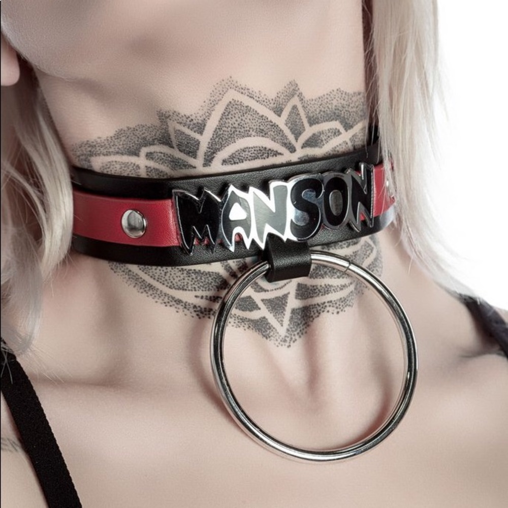 Killstar Marilyn Manson Collar goth punk BDSM